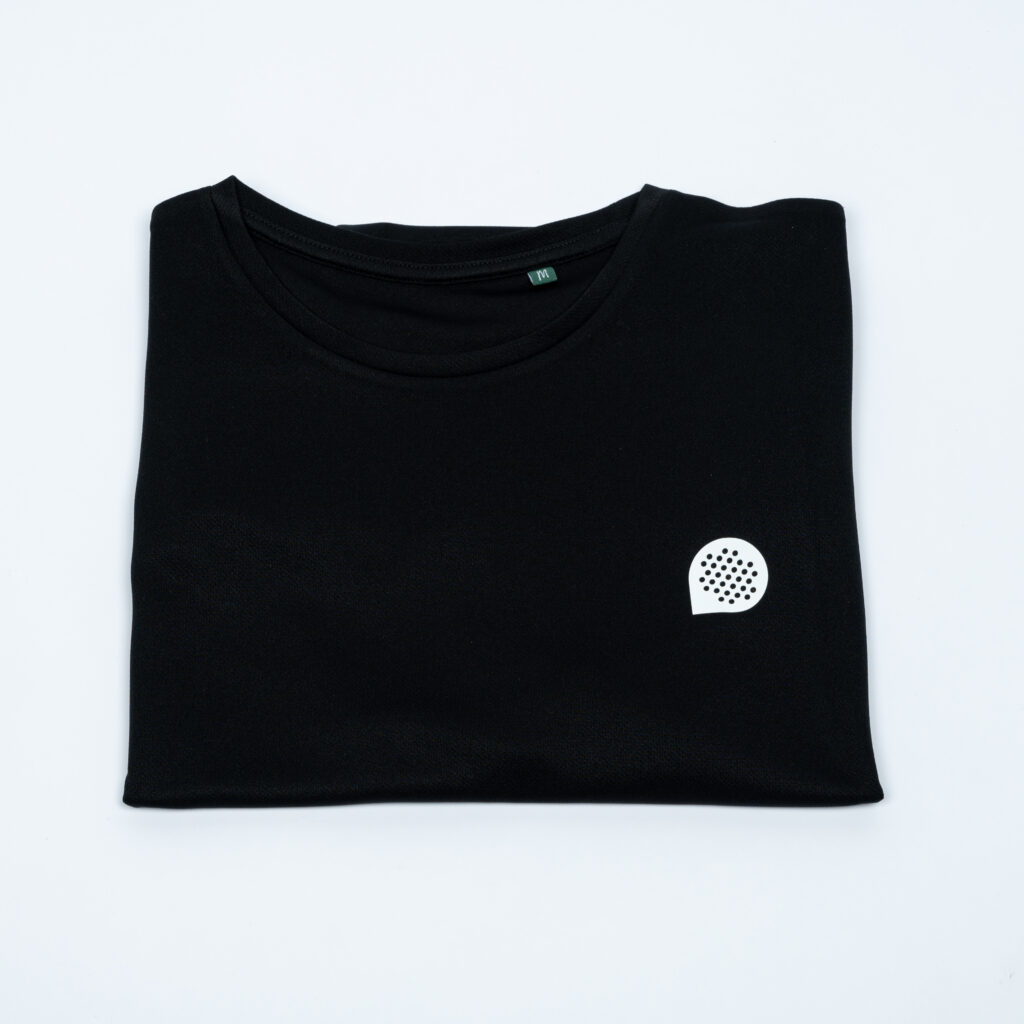 Sportshirt Men Black l White – Bandeja Sports